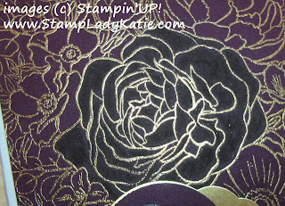 Sympathy Card made with Stampin'UP!'s Breathtaking Bouquet background stamp and colored with alcohol markers, Stampin' Blends