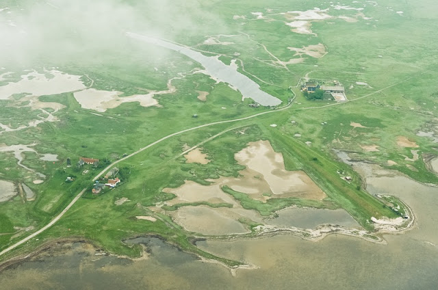 foto aerea costa dinamarca