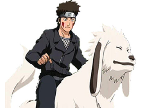 naruto shippuden kiba and akamaru