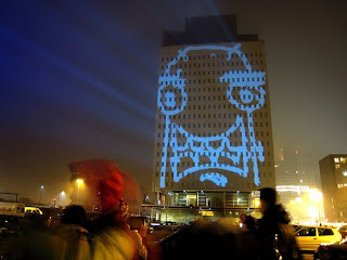 Laser Graffiti Tagging