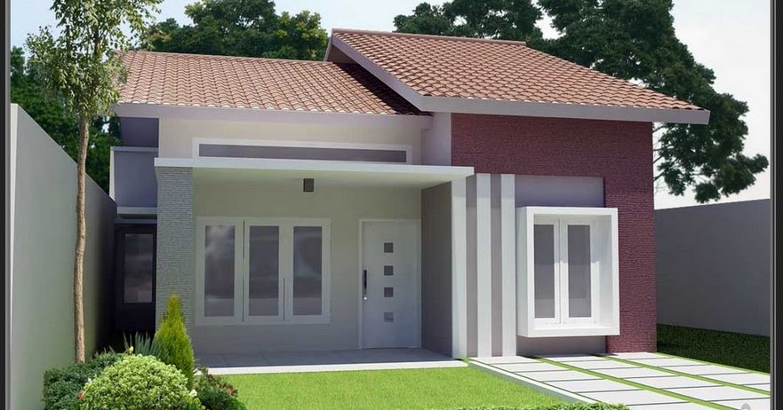 Kumpulan Bentuk Rumah  Minimalis  Mulai Dari Model Sederhana  