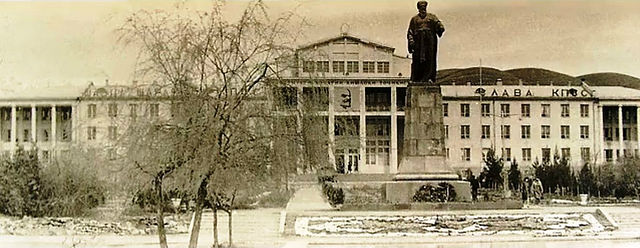 Сельхозинститут. Фото города Душанбе 1960-ых годов и те же места в 2015 году.