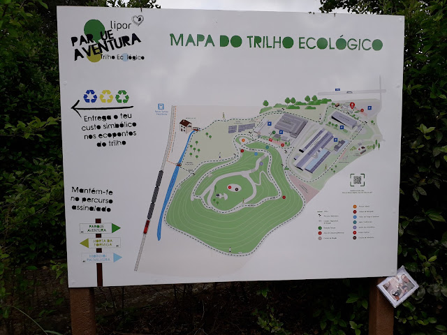 Mapa do Trilho Ecológico