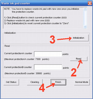 Cara Reset Printer Epson CX5500 Blinking