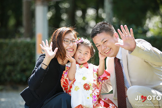 大神神社での七五三出張撮影