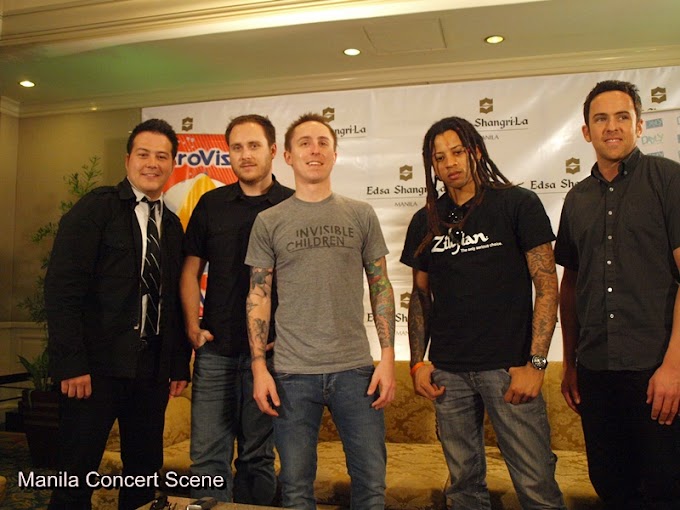 Live video stream - Yellowcard press con in Manila