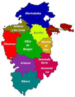 Mapas de la Provincia de Burgos