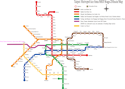 Taipei Metro Map