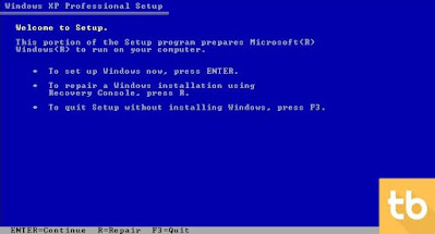 Cara Instal Windows XP Dengan Langkah Mudah