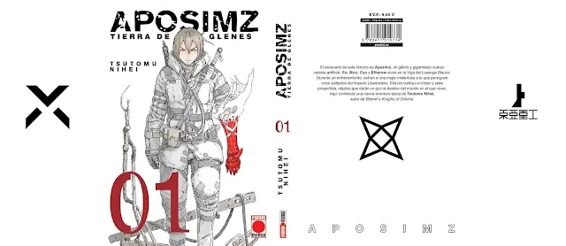 Reseña de Aposimz: Tierra de Glenes, de Tsutomu Nihei - Panini Comics
