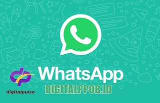 cara transaksi via whatsapp digital pulsa