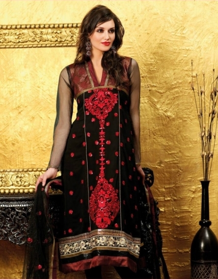 Indian-Churidar-Frock-Style