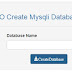 Create Mysqli Database