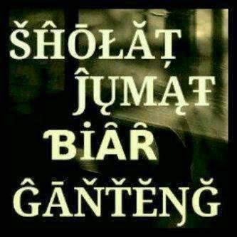 Gambar DP BBM Lucu Sholat Jumat