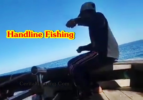 Handline Fishing Like Pro Got Monster Diamond Trevally