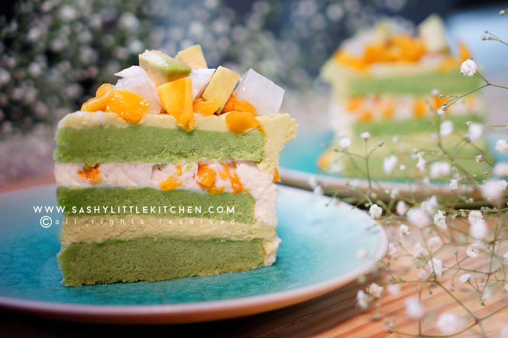 resep Es Teler Cake