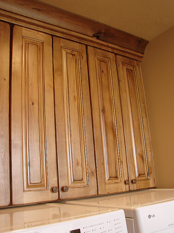 Rustic Alder Kitchen Cabinets