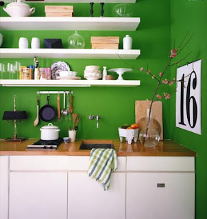 Photos or paint help for a sagey green kitchen color