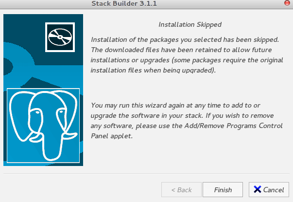 Download application PostgreSQL Database