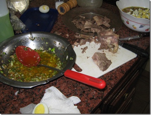 preparacion lengua vinagreta