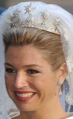 diamond star button tiara netherlands queen maxima