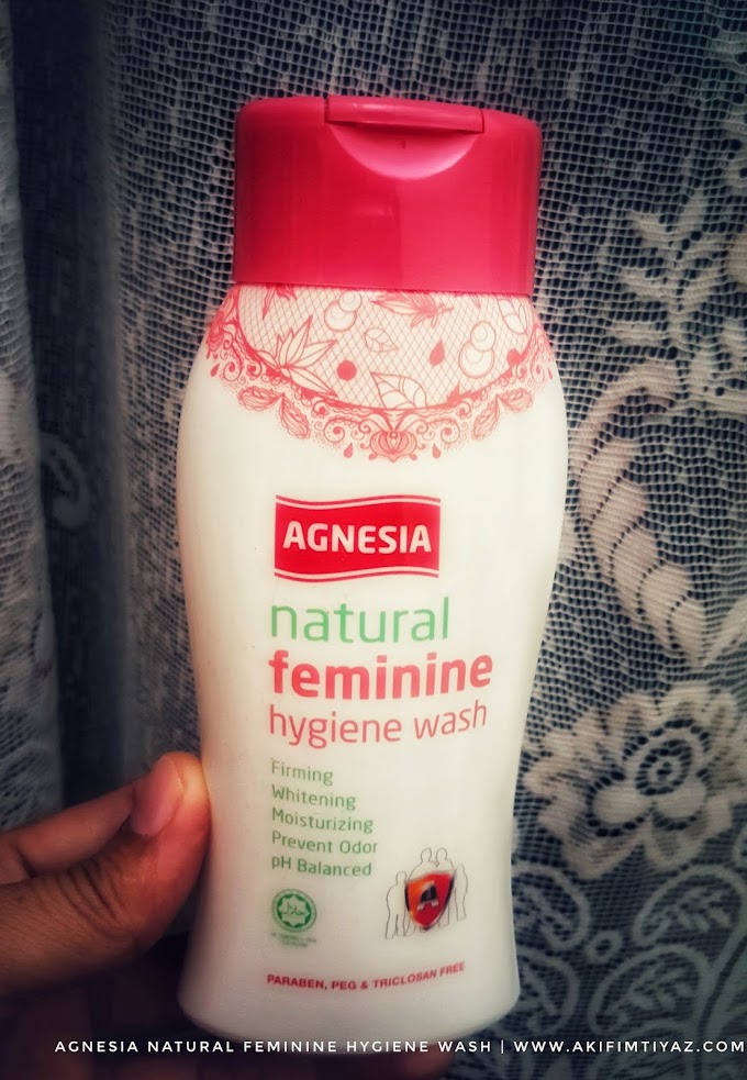 Miss V Kekal Segar Dengan Agnesia Natural Feminine Hygiene Wash 