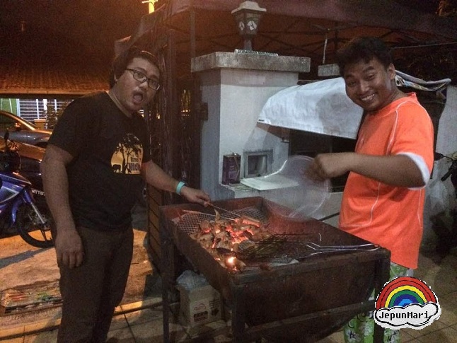 Malam BBQ mantai sambut puasa