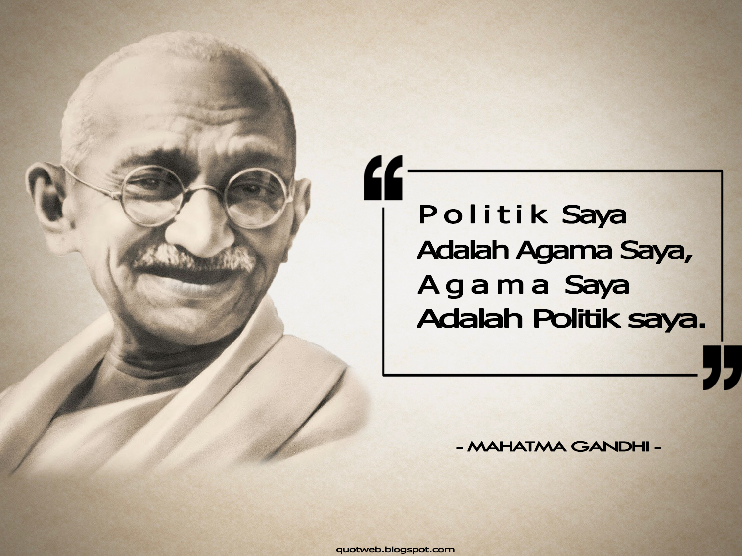 Kumpulan Kata Bijak Mahatma Gandhi Quotweb