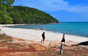 There is a beautiful beach and aqua water at Mutee. Also a great camp site.