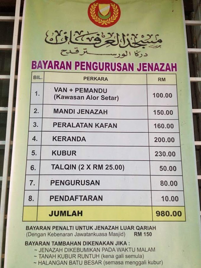 Ini Sebab Kenapa Perlu Kaya Sebelum Mati!