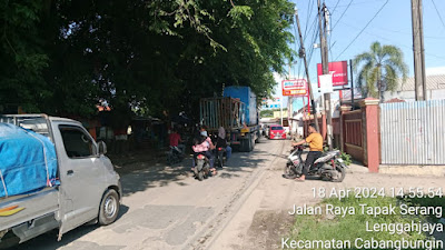 Mobil Proyek Pertamina Milik PT. PANCARAN GRUP Serempet Pedagang Sayuran