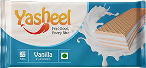 Yasheel Foods Flavoured Cream Wafer Biscuit Products