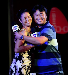 Li Na with Husband