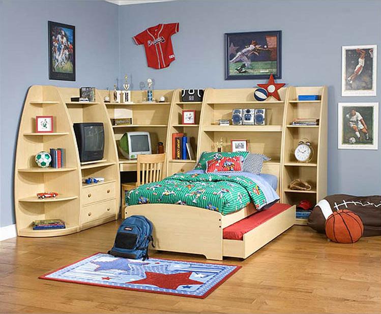 Wood Kids Bedroom Furniture Sets