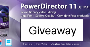 CyberLink Power Director Ultimate Suite Giveaway