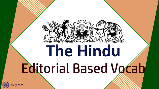 The Hindu Vocab 01 September 2018