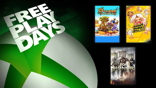 for honor standard edition super monkey ball banana blitz hd the survivalists xbox live gold free play days event