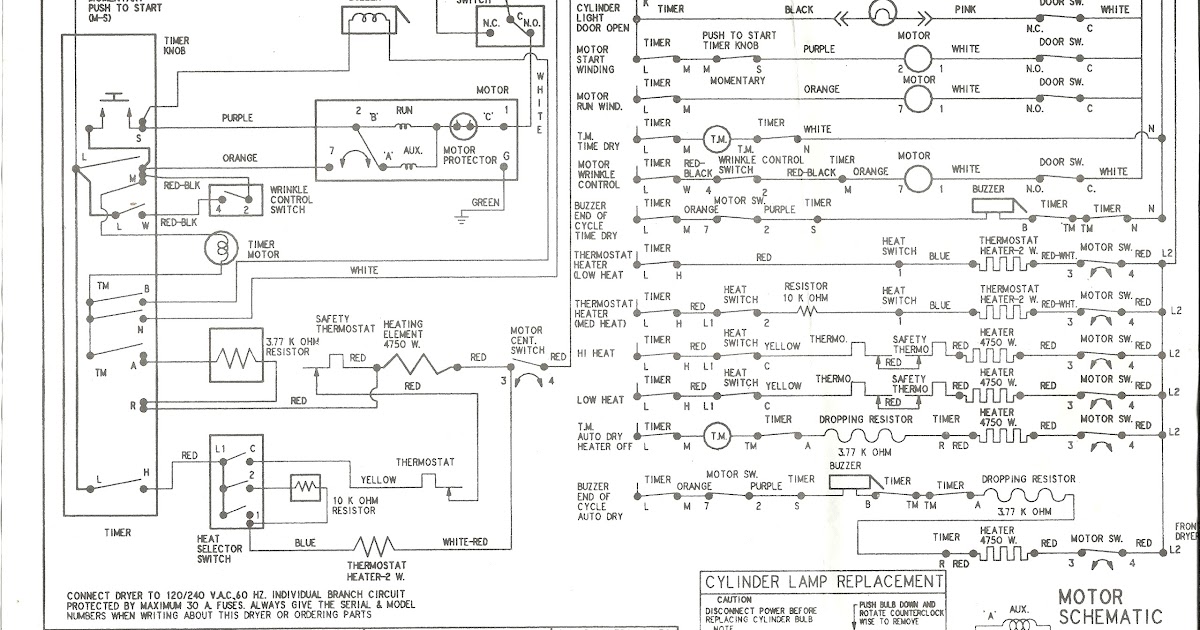 30 Wiring Diagram For Dryers - Worksheet Cloud