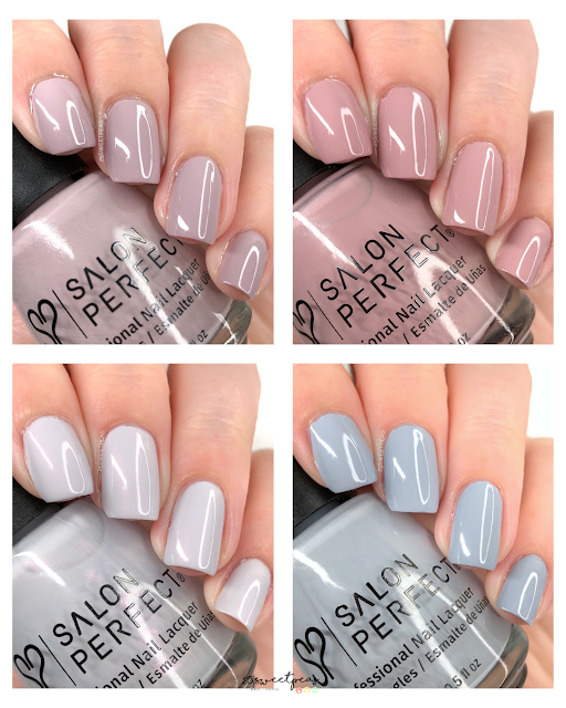 Salon Perfect Brunch Club Collection Swatches 25 Sweetpeas