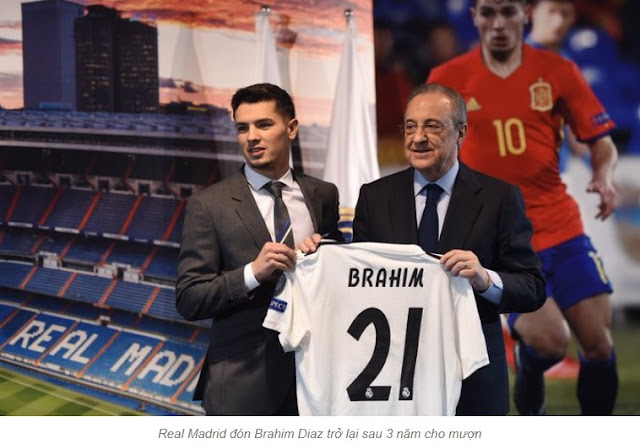 Tin chuyển nhượng 11/6: Real Madrid đón Brahim Diaz Diaz