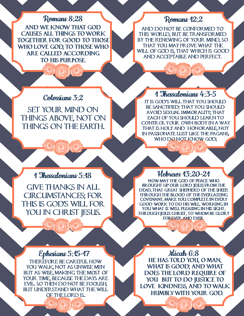 The Blogging Pastors Wife: Knowing God's Will with ...