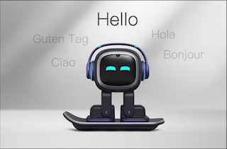 Emo Robot - saying hello