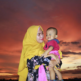 Foto Sunset di Barito Kuala Dua