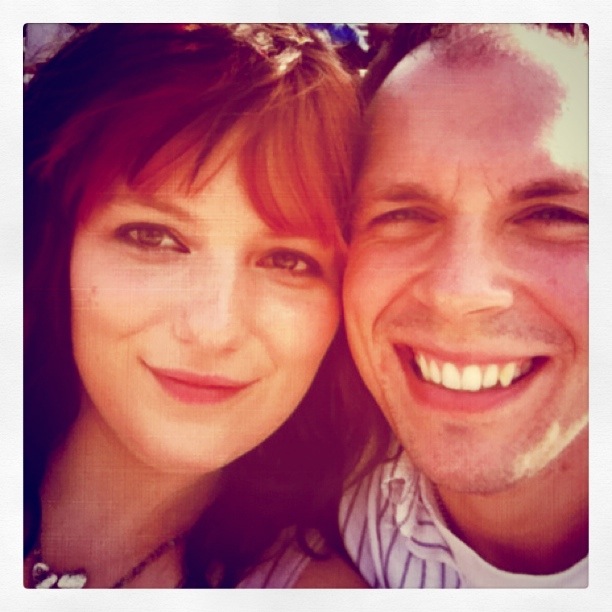 the hubs and i waiting 