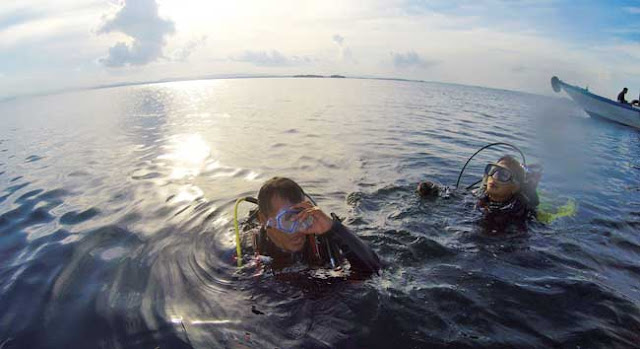 Hariyadi, Guide Trip Dive dari Mata Elang