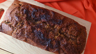 bizcocho plum cake calabaza crema de cacao nocilla nutella suave tierno jugoso esponjoso horno desayuno merienda postre chocolate pumpkin cuca receta