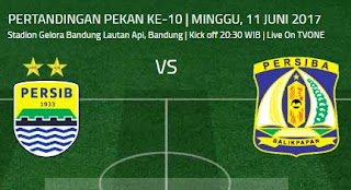 Prediksi Persib Bandung vs Persiba Balikpapan 11 Juni 2017