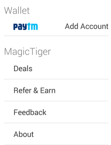 MagicTiger app Refer and Eaen paytm cash