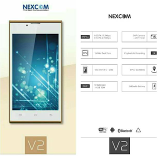  merupakan salah satu smartphone android murah dari nexcom yang boleh dijadikan pilihan Otak Atik Gadget -  Nexcom V2 Android dengan Layar 5 inch
