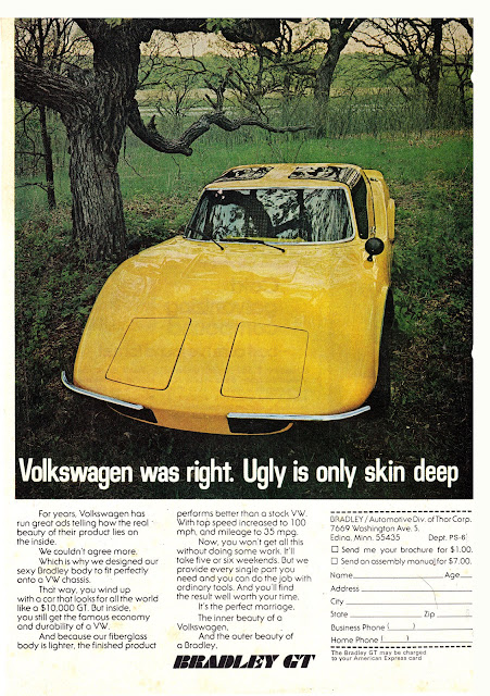 Volkswagen was right.  Ugly is only skin deep.